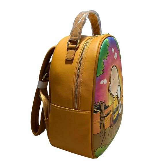 Loungefly Peanuts Charlie Brown & Snoopy Sunset Mini Backpack – Limited Edition - Picture 2 of 6